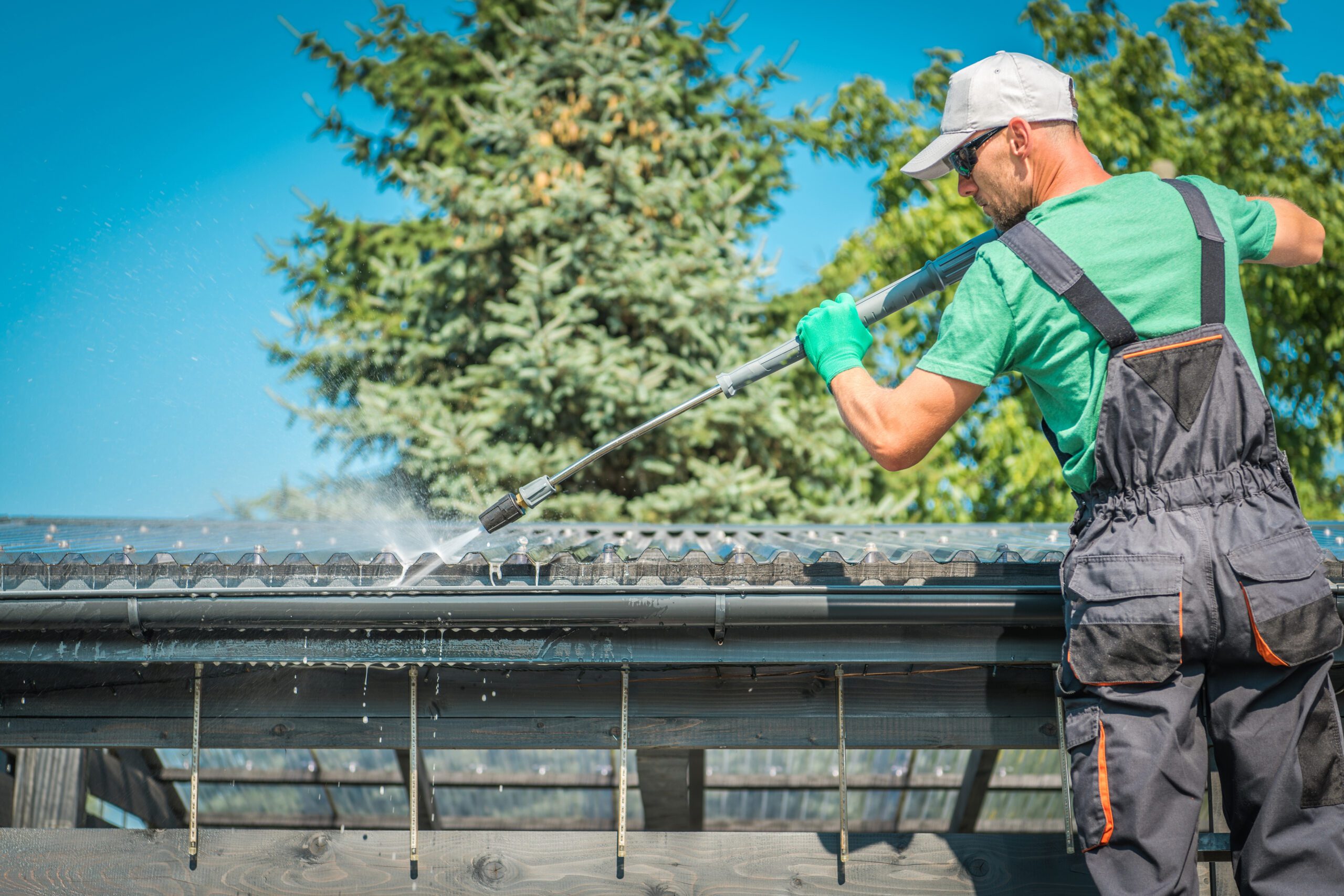 roof-washing-christchurch Budget Landscaping